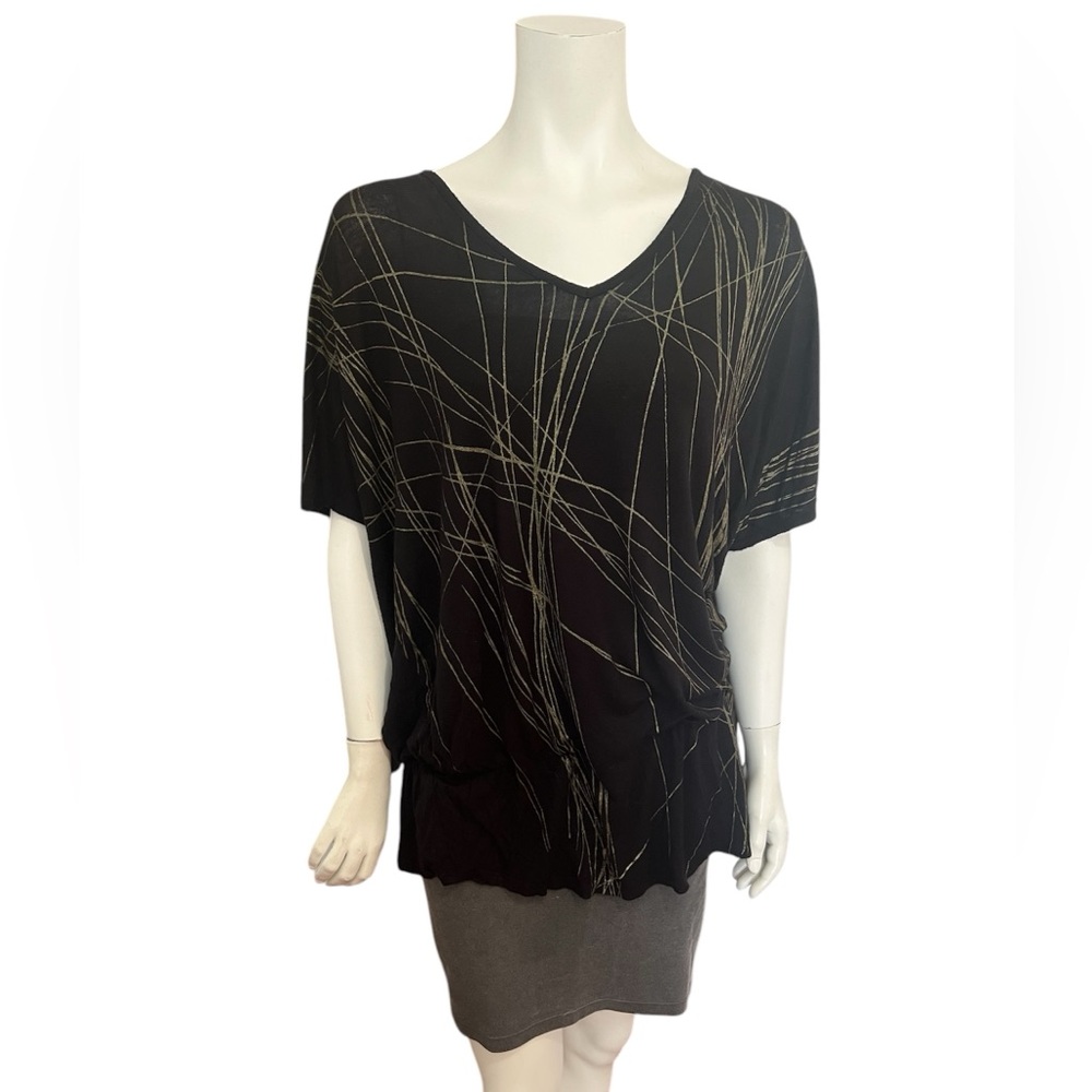 VANILLA SUGAR Black Women's Top XL